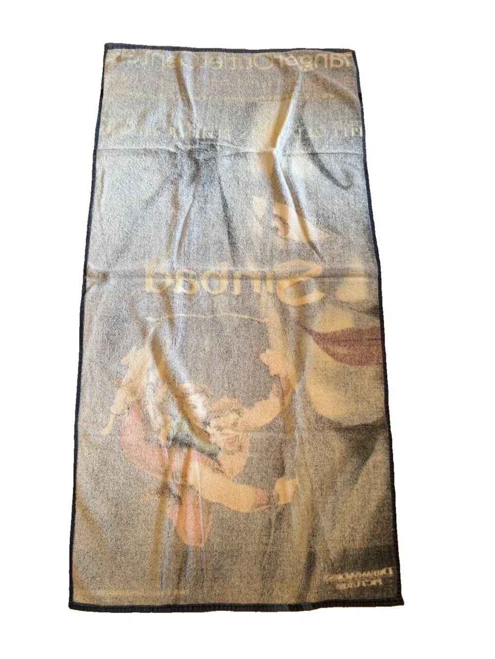 2003 Dreamworks Sinbad: legend of the seven seas promotional beach towel cotton